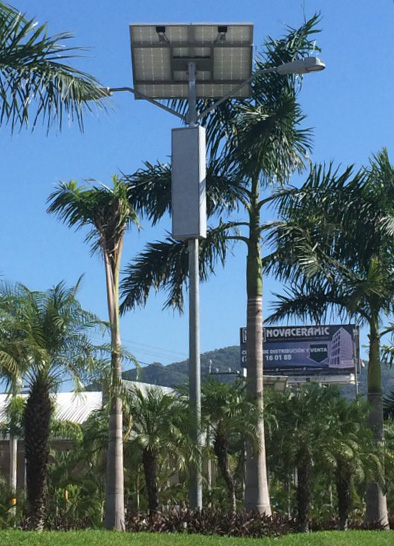 Luces instaladas por MAXE